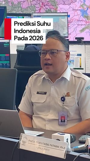 Video Prediksi BMKG: Video: Suhu di RI pada 2026 Tak Sepanas 2024