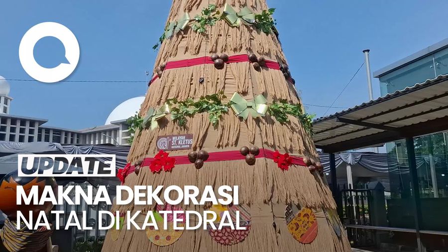 Video Makna Dekorasi Natal 2025 di Gereja Katedral Jakarta