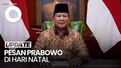 Video: Momen Natal, Prabowo Serukan Kepedulian untuk Korban Bencana