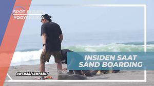 Menghadapi Insiden Seru Saat Bermain Sand Boarding di Yogyakarta