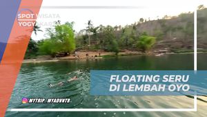 Floating Nikmat di Sungai Oyo, Lembah Oyo, Yogyakarta