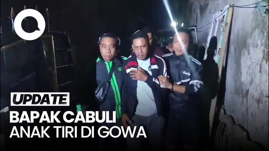 Video: Aksi Keji Bapak di Gowa Cabuli Anak Tiri hingga Hamil 5 Bulan
