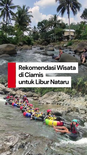 Video Menikmati Libur Nataru di Wisata Alam Cadas Ngampar di Ciamis, Jabar