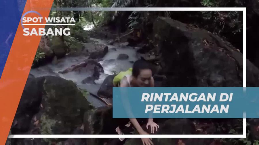 Menghadapi Tantangan dalam Perjalanan Menuju Air Terjun Pria Laot di Sabang