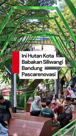 Video: Hutan Kota Babakan Siliwangi Bandung Buka Setelah Renovasi, Apa Bedanya?