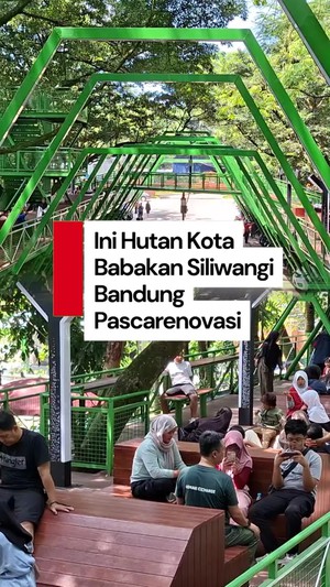 Video: Hutan Kota Babakan Siliwangi Bandung Buka Setelah Renovasi, Apa Bedanya?