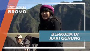 Berkuda Seru di Kaki Gunung Bromo, Jawa Timur