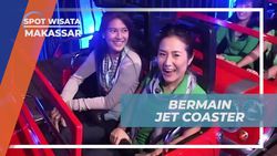 Bermain Seru dengan Jet Coaster di Trans Studio, Makassar