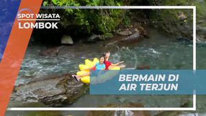 Bermain dan Bersantai di Air Terjun Tiu Kelep, Lombok
