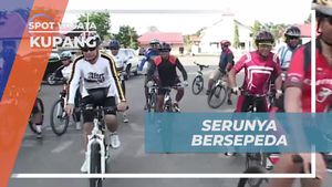 Menggowes Seru Bersepeda di Kupang, NTT