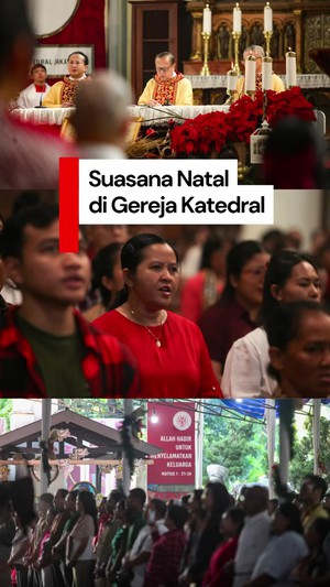Video: Suasana Misa Pontifikal Natal 2025 di Gereja Katedral
