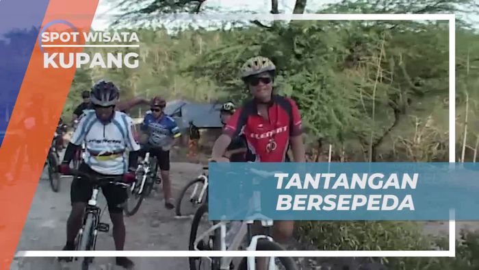 Menghadapi Tantangan Bersepeda di Medan Berat Kupang, NTT