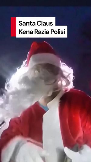 Video: Ketika Santa Claus Kena Razia, Bukan Drama Tapi Penuh Tawa