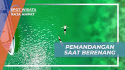 Menikmati Pemandangan Sambil Berenang di Telaga Bintang, Raja Ampat