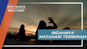 Menikmati Indahnya Sunset di Pulau Leebong, Belitung