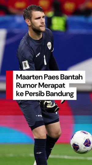 Video Maarten Paes soal Rumor Merapat ke Persib: Jangan Percaya