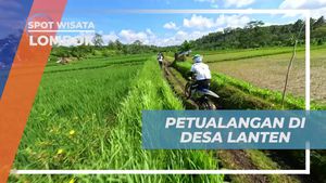 Petualangan Seru Mengendarai Motor Cross di Desa Lantan, Lombok