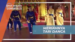 Meriahnya Tari Danca di Gorontalo
