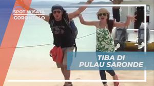 Tiba dan Takjub dengan Keindahan Pulau Saronde, Gorontalo
