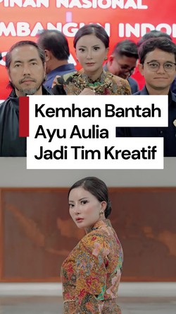 Video: Kemhan: Ayu Aulia Tidak Dilantik Sebagai Tim Kreatif