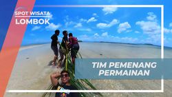 Momen Seru Bersama Tim Pemenang di Gili Pasir, Lombok