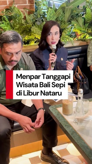 Video: Menpar soal Wisata Bali Sepi: Tetap Ramai, Hanya Menurun 2%