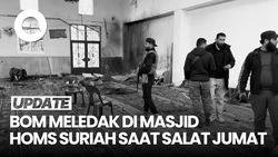 Video: Bom Meledak di Masjid Suriah saat Salat Jumat, 8 Orang Tewas