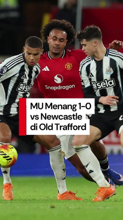 Video: Hadapi Newcastle, MU Akhirnya Menang di Old Trafford