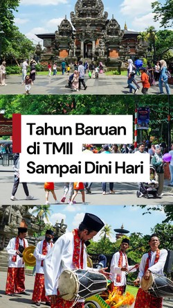 Video TMII Buka Lebih Lama di Malam Tahun Baru 2026  