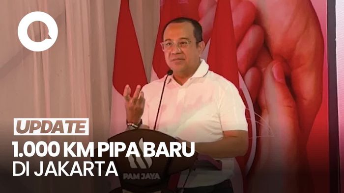 Video PAM Jaya Akan Bangun 1.000 Km Pipa Baru, Dirut: Maaf Bikin Macet
