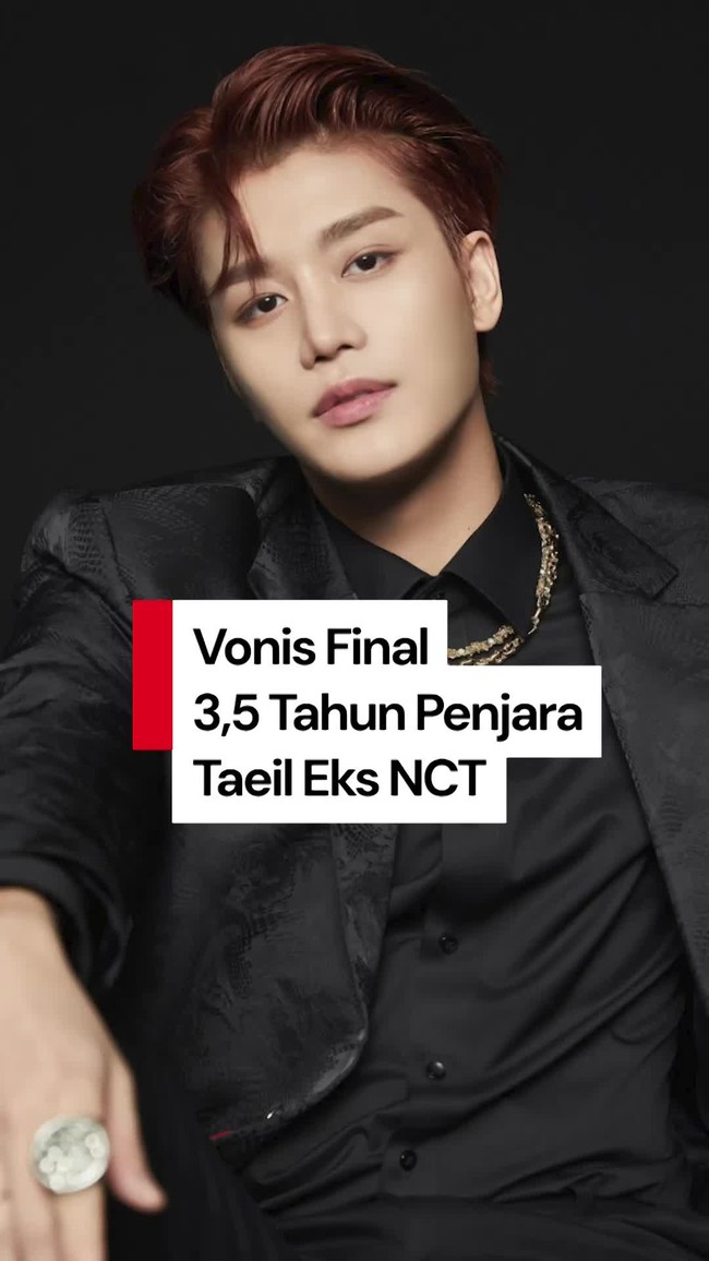 Video: Banding Ditolak Lagi! Taeil Eks NCT Tetap Dihukum 3,5 Tahun Penjara 