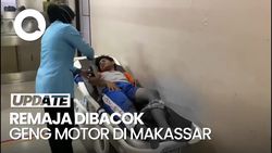Video: Remaja di Makassar Diserang Geng Motor saat Cari Makan, Polisi Selidiki