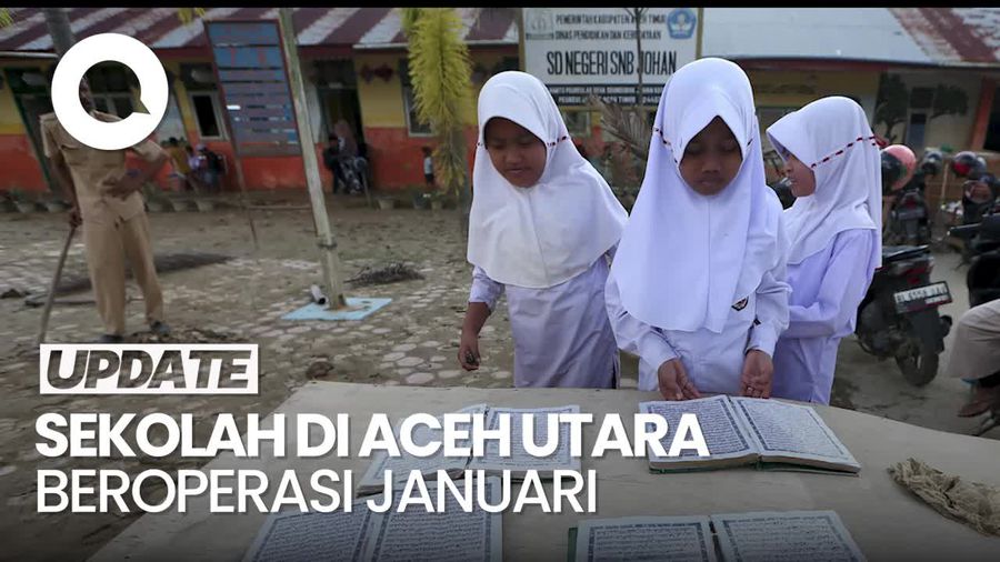 Video: BNPB Harap Sekolah di Aceh Utara Dapat Beroperasi Awal Januari 2026