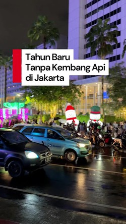 Video Tahun Baru di Jakarta Tanpa Kembang Api, Rano: Kita Ada Drone