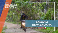 Berkendara Asik Menyusuri Pantai Bersama Batman, Pacitan