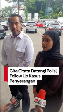 Video Cita Citata Datangi Polres Jaksel, Minta Kasus Resto di PIM Ditangani