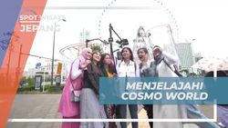 Menjelajahi Wahana Seru di Cosmo World, Jepang