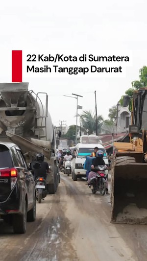 Video Menko PMK: 22 Kab/Kota di Sumatera Masih Fase Tanggap Darurat