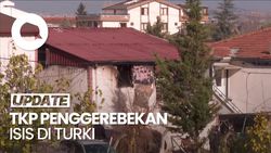 Video: Suasana Rumah Persembunyian ISIS yang Digerebek Polisi Turki