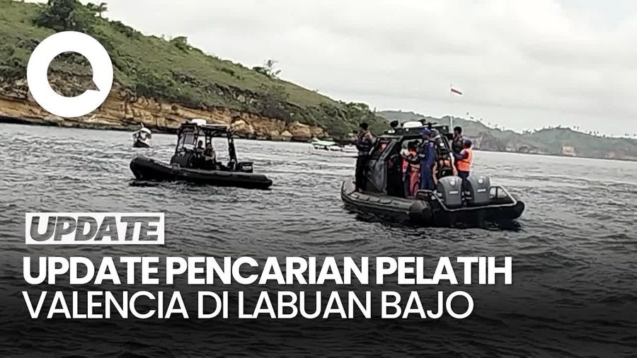 Video: Drone Laut-Sonar Dikerahkan Cari Pelatih Valencia di Labuan Bajo