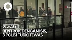 Video: Tiga Polisi Turki Tewas Usai Baku Tembak dengan Militan ISIS