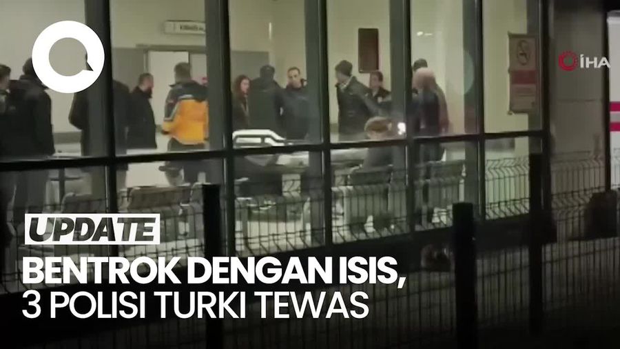 Video: Tiga Polisi Turki Tewas Usai Baku Tembak dengan Militan ISIS
