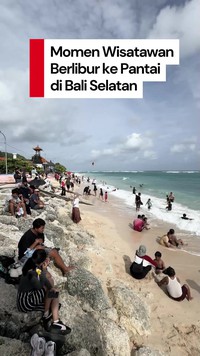 Video: Suasana Pantai Pandawa Bali di Momen Libur Nataru