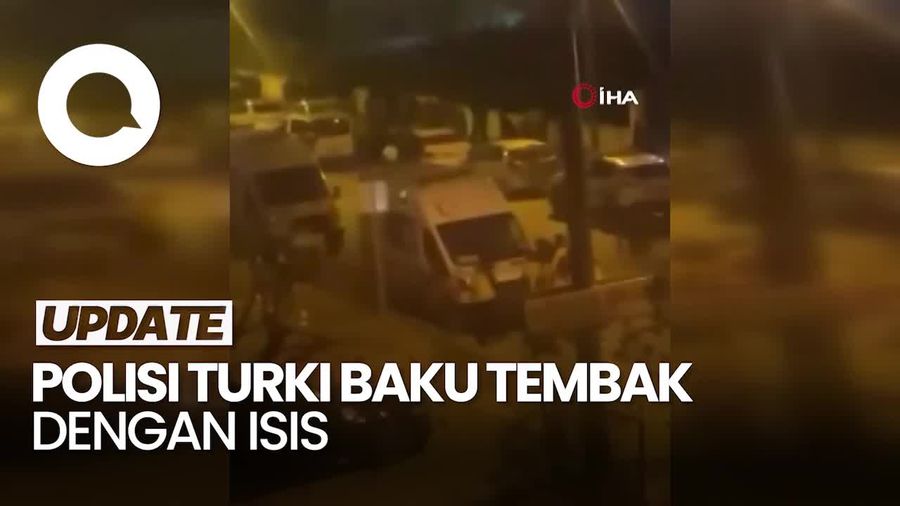 Video: Polisi Turki Baku Tembak dengan ISIS di Yalova, 7 Terluka