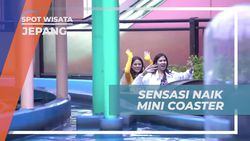 Serunya Sensasi Naik Mini Coaster di Yokohama, Jepang