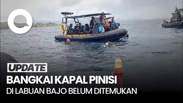Video: Kapal Karam yang Bawa Pelatih Valencia di Labuan Bajo Belum Ditemukan