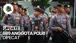 Video 689 Anggota Polri Dipecat Sepanjang 2025