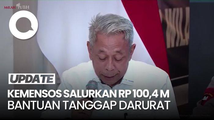 Video Kemensos: Bantuan Tanggap Darurat Sumatera yang Sudah Disalurkan Rp 100,4 M