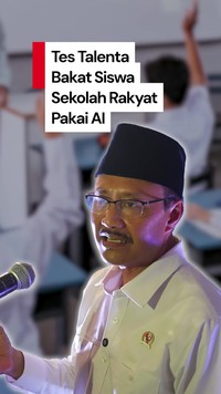Video: Mensos Sebut Siswa Sekolah Rakyat Tes Bakat Talenta Pakai AI