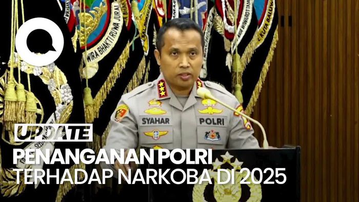Video Polri Sita 590 Ton Narkoba Senilai Rp 41 Triliun Sepanjang 2025